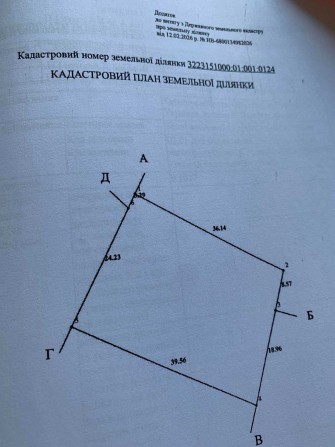 Продаж ділянки м. Українка(Підгірне) - фото 1