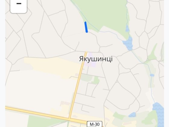 Продам земельну ділянку в с. Якушинці Якушинцы