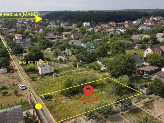Земельна ділянка масив Діброва, Струмівка біля ресторану Жито Струмівка