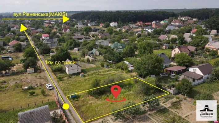 Земельна ділянка масив Діброва, Струмівка біля ресторану Жито - фото 1