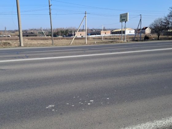 Струмівка ділянки над дорогою  фасад Струмовка