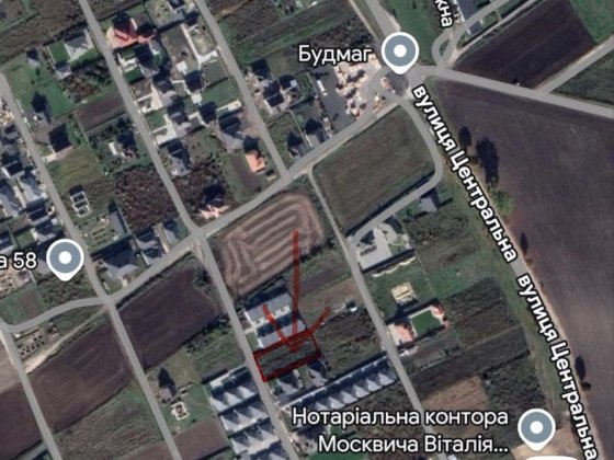Земельна ділянка під забудову в с. Боратин Боратин