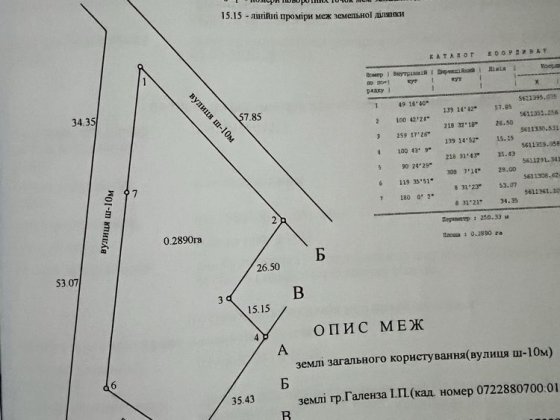 Продаю землю в Боратині 29 соток під забудову Боратин
