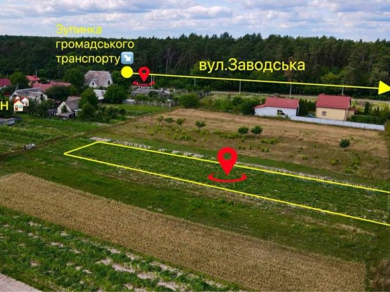 Земля у гарному місці біля Луцька Кульчин