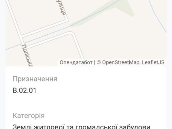 Земельна ділянка Старая Выжевка