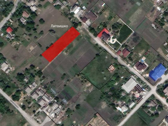 Продам земельный участок 13 соток, г. Подгородное, ул. Литвишко Підгородне