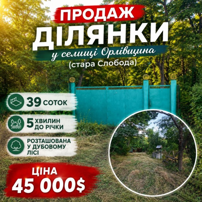 Продаж ділянки | Орлівщина - фото 1