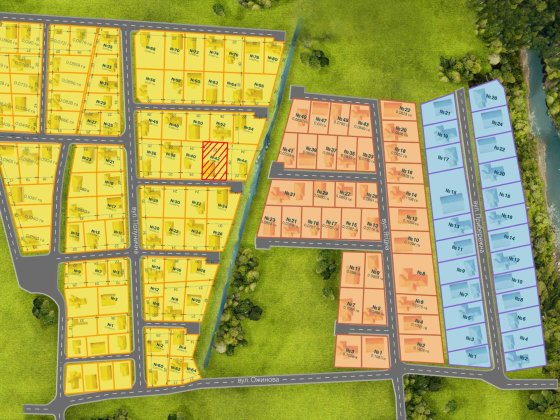 Продам земельну ділянку 11 сот Новоолександрівка SunCoast вулПолунична Новоалександровка