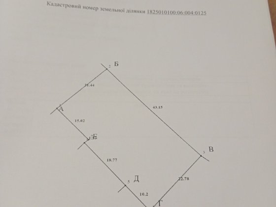Продам земельну ділянку Радомышль