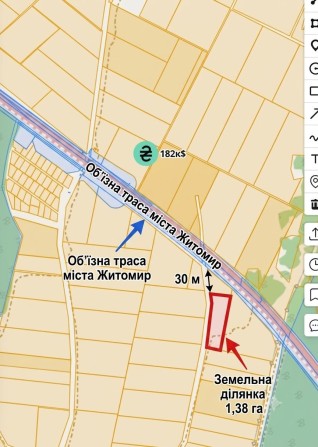 Продам пай 1.38га Іванівка - фото 1