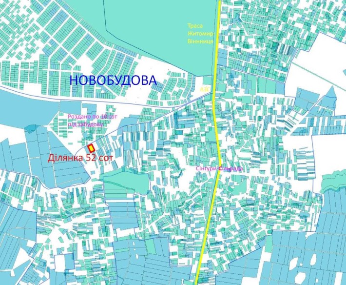 Ділянка 51 сот 7 хвилин від Житомира - фото 1