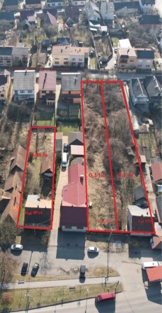 Продаються земельні ділянки в центрі м. Тячів (навпроти Alma) - фото 1