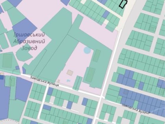 Земельна ділянка в м. Іршава Иршава