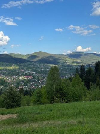 Найкрасивіші краєвиди в  Микуличині , земля Карпати, ділянка в горах - фото 1