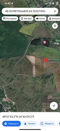 Продається земельна ділянка  с. Вовчинець   (м. Івано_франківськ) - фото 1