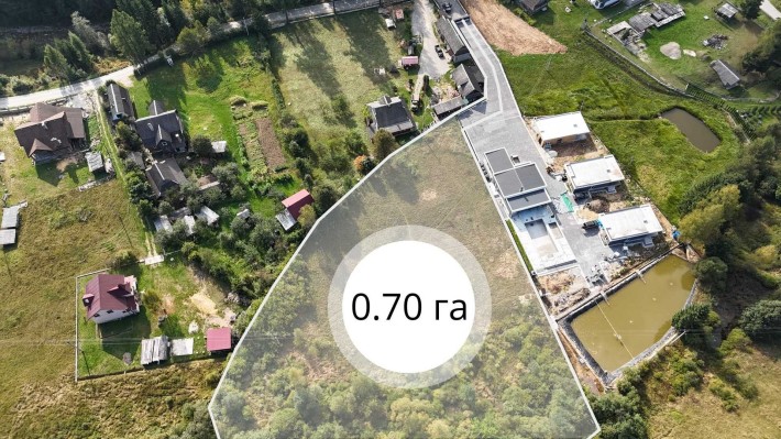 Земельна ділянка в Микуличині 0.70 га. - фото 1
