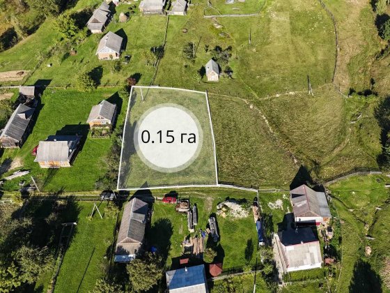 Земельна ділянка в Микуличині 0.15 га Микуличин
