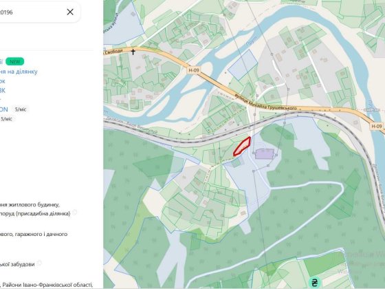 Продаж інвестиційної земельної ділянки Микуличин