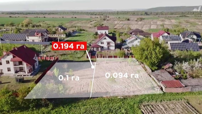 Популярна локація, обжитий масив. Підійде під будівництво котеджів. - фото 1
