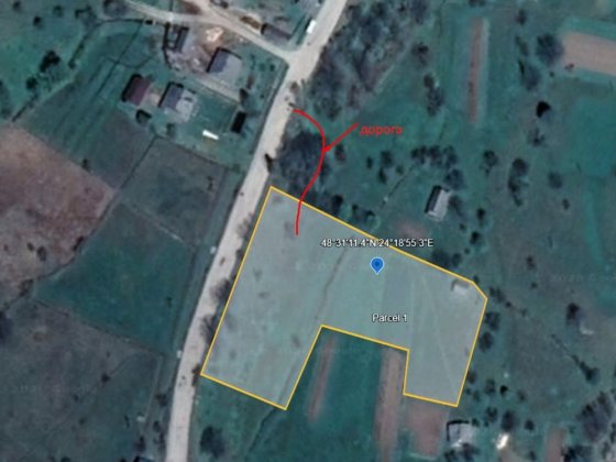 Земельна ділянка с. Зелена (Карпати) 21 сотка 12600$ Надворная