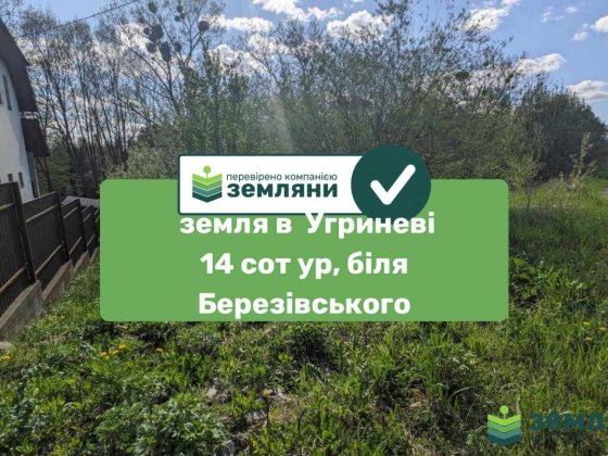 Продається земельна ділянка в Угринові 13 сот (1) Угринов
