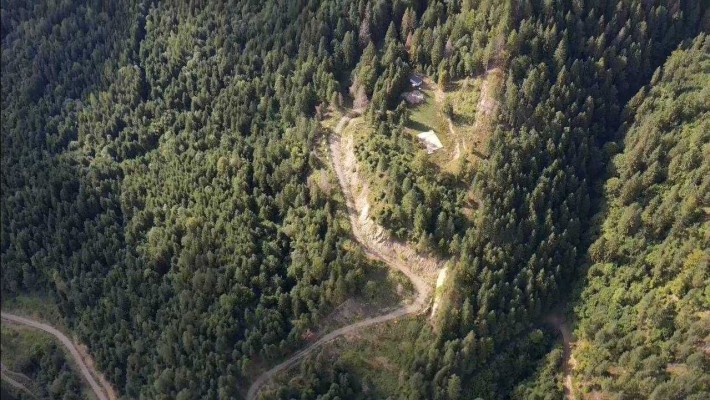 Земля Мольфара — ексклюзивна ділянка 0,80 га без сусідів у горах Карпатах - фото 1