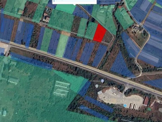 Земельна ділянка для будівництва та обслуговування будинку поруч м. Івано-Франківськ Черниев