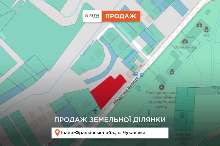 Продається земельна ділянка у центрі с. Чукалівка - фото 1