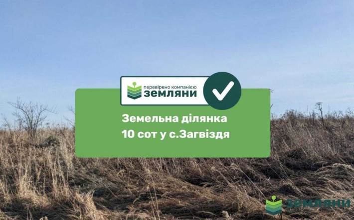 Продається ділянка 10 сот Загвіздя (8) - фото 1