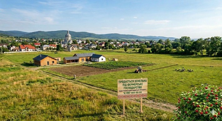 Земля під будівництво, земля для ведення с/г - фото 1