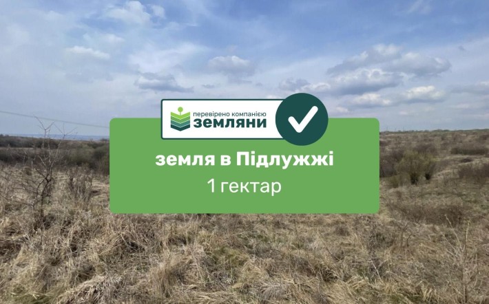 Продається ділянка 100 сот в с. Підлужжя (5) - фото 1