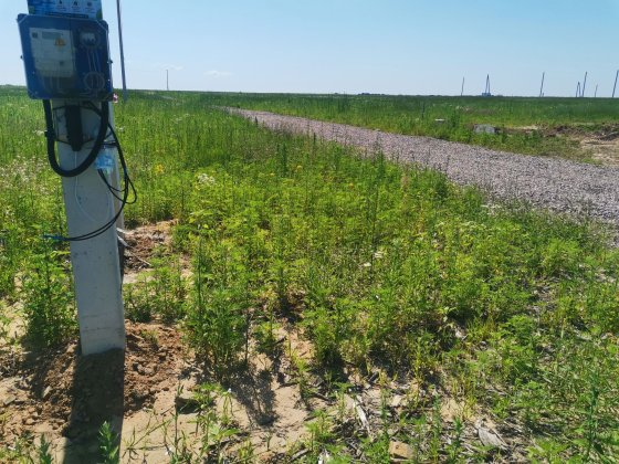 Кутова ділянка під забудову 5,26 сот лічільник в подарунок 16000$ Святопетровское