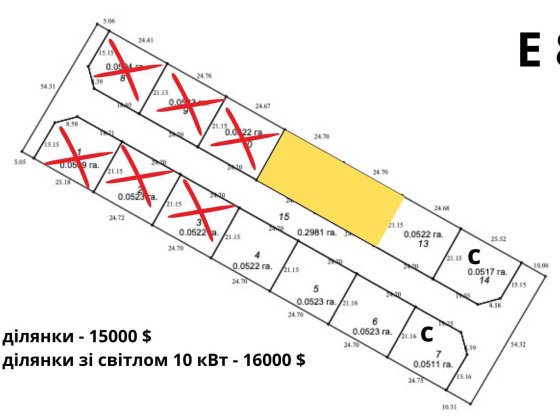 Продам ділянку 10.5 соток під будівництво. с.Білогородка Белогородка