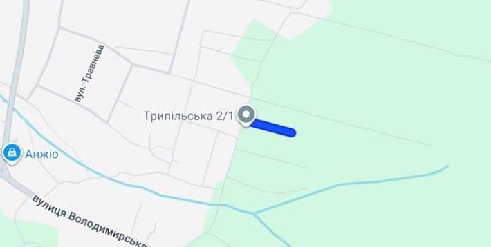 Ділянка 14  соток у Білогородці | вул. Трипільська,світло вздовж ділянки - фото 1