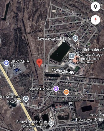 Продаж ділянки від 1 до 10 га Ходосівка Olympic Villadge До міста 6 км - фото 1