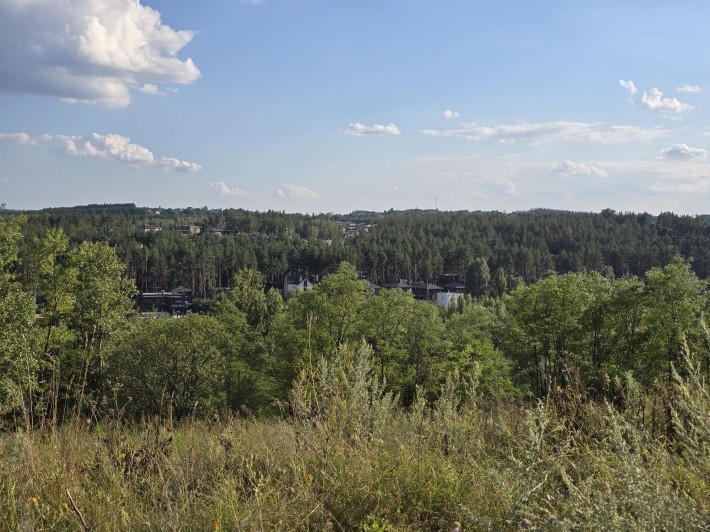 Панорамна ділянка 8 соток с. Ходосівка Обухівський рн поруч Лісники - фото 1