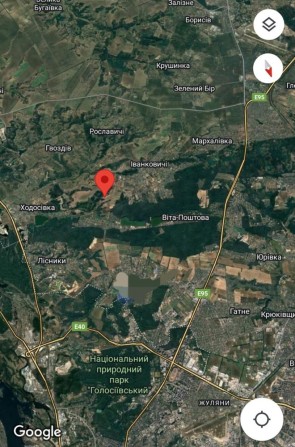 Земельна ділянка Ходосівка 1,56 га - фото 1