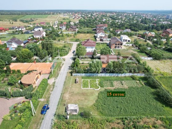 Гореничі продаж ділянки 15 соток фасад 30м Гореничи