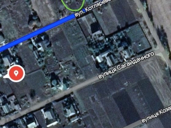Приватизована земельна ділянка під забудову від власника Кагарлик