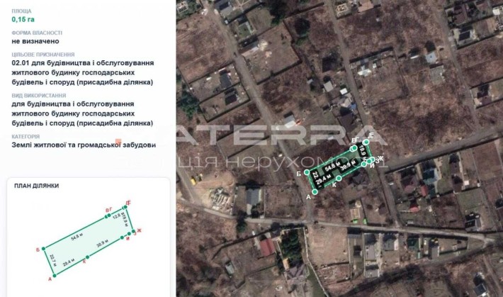 Глеваха поруч Малютянка продаж ділянки 15 соток - фото 1