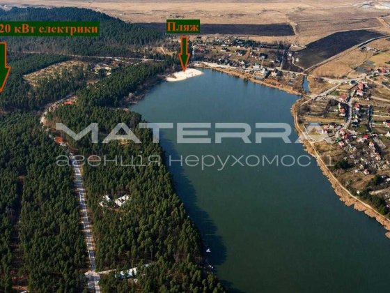 25 соток 20 кВт електрики Бобриця Продаж ділянки під забудову Бобриця