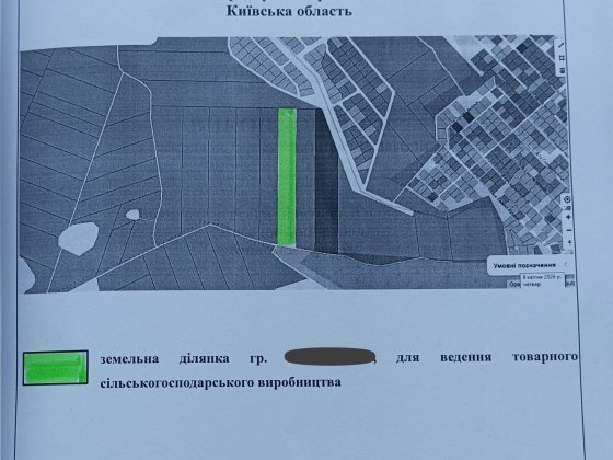 Продам земельний пай площею 2, 8585 га Богданівка