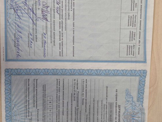 Продаж земельної ділянки сільськогосподарського призначення, площа 4.66 Га Богданівка