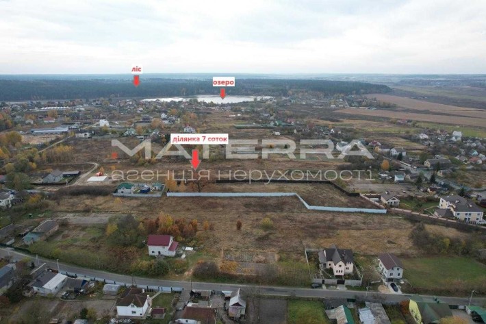 Бобриця, продаж ділянки 7 соток забудова - фото 1