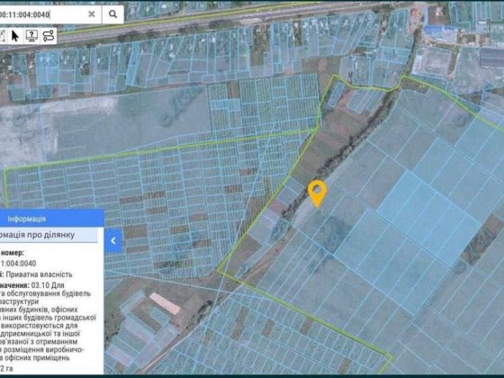 Без% Продаж комерційної земельної ділянки 1.1154 Га, виробництво Бузовая Бузова