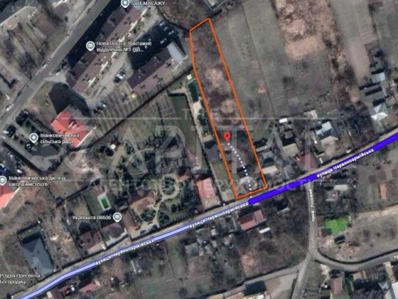 Продаж земельної ділянки 31,7 сотки в центрі Іванковичів біля Києва / Ідеально під девелопмент / Асф Иванковичи