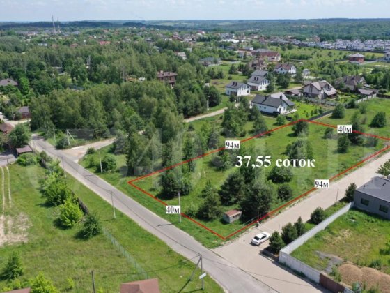 ИВАНКОВИЧИ!Продажа Ексклюзивного двухфасадного Участка 37.55 соток ! Иванковичи