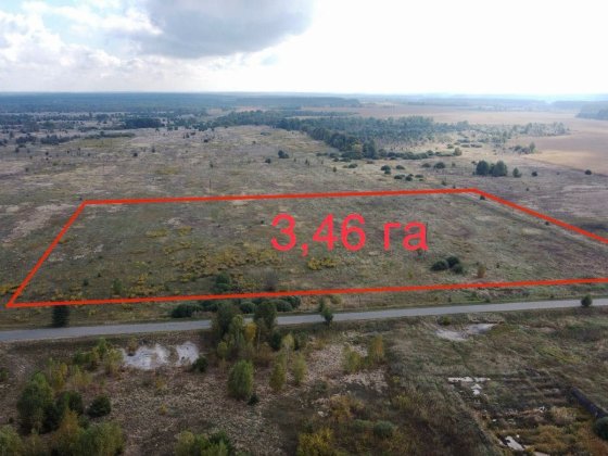 Земельна ділянка 3.5 га. Комерція. Без Комісії Колонщина