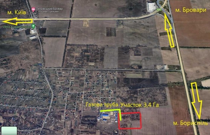 Продам 340 соток, житлова забудова, комерція, бізнес, с. Княжичі - фото 1