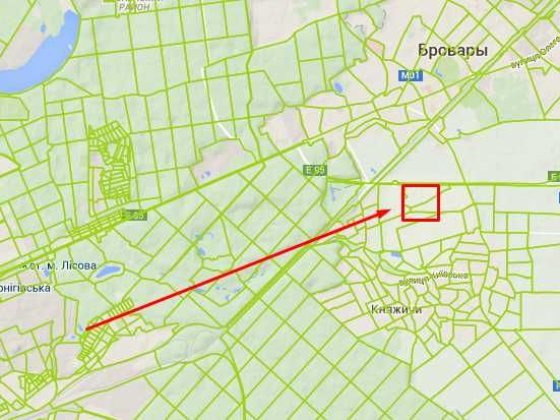 Ділянка 18,3 сотки, 9 км від Києва, Княжичі сільськогосподарського призначення Княжичі